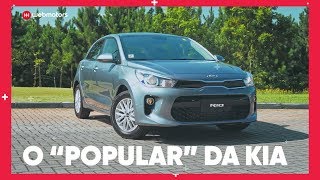 O Kia Rio é um concorrente à altura do Polo e Onix [upl. by Licko]