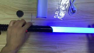 How to install Lorsaberus lightsaber blade and wrap [upl. by Japheth]