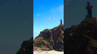 Giant Bubbles Pfeiffer Beach Big Sur Coast  With ‘Run’ [upl. by Quinby]