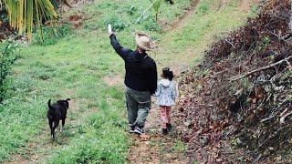 PRIMER VIDEO EN EL QUE SALE MI HIJA HACIENDO PASTELES NOS QUEDAMOS EN UNA FINCA [upl. by Morie]