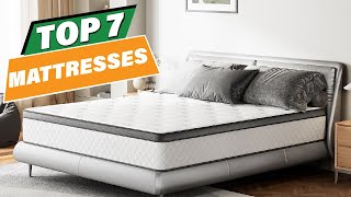 7 Best Mattresses for a Perfect Nights Sleep [upl. by Otsenre]