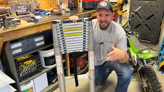 Telescoping extension ladder review [upl. by Modla342]