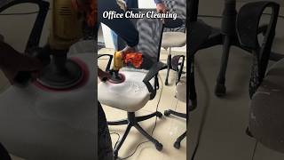 Office chair cleaning chaircleaning viralvideo [upl. by Adraynek]