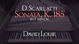 Jean Rondeau plays Scarlatti Sonata in A minor K175 [upl. by Shipley144]