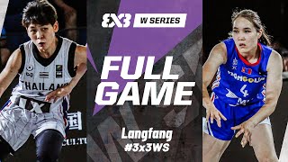 Thailand 🇹🇭 vs Mongolia 🇲🇳  Full Pool Game  FIBA 3x3 Womens Series Langfang Stop 2024 [upl. by Llimaj558]