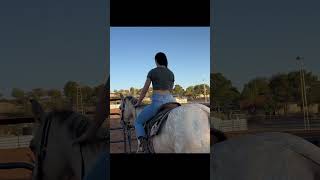 This is useful when opening gates on hirse back CowboyCode Horses horseridinglesson [upl. by Pascasia]