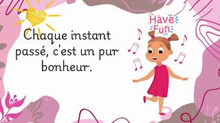 quotMa Petite Fillequot  Chanson en français pour les enfants [upl. by Trstram]