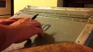 Stenciling a Anvil Road case [upl. by Adnuahsar]