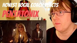 Vocal Coach Reacts to Pentatonix  Mary Did You Know [upl. by Atinat]