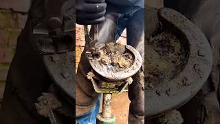 Satisfying Horse Shoe Restoration 🥺 Hoof Cleaning viral [upl. by Ayad]