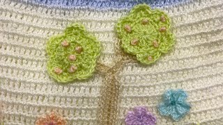 APLICACIÓN DE ÁRBOL TEJIDO A CROCHET 🌳 [upl. by Adnertal]