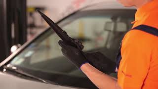 How to change front wiper blades on OPEL CORSA C TUTORIAL  AUTODOC [upl. by Iralav810]