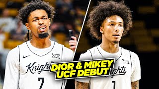 Mikey Williams amp Dior Johnson UCF Debut [upl. by Dimah]