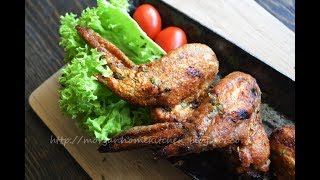 Air Fryer Honey BBQ Chicken Wings  By Morgan Air Fryer HD [upl. by Clyde]