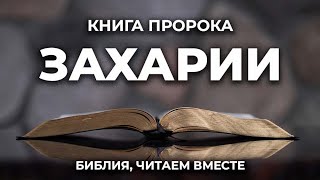 Книга пророка Захарии Читаем Библию вместе УНИКАЛЬНАЯ АУДИОБИБЛИЯ [upl. by Anaeirb]