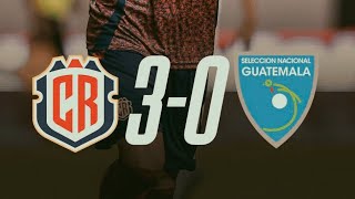 Costa Rica vs Guatemala  30  Concacaf Nations League [upl. by Strain]