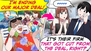 Our Major Client Keeps Ditching Our Deals But Little Do They Know…RomCom Manga Dub [upl. by Silirama]