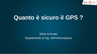 Quanto è sicuro il GPS [upl. by Htilil356]