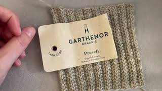 Swatch Video for the Hornbaek Cardigan Garthenor Preseli [upl. by Dorkas]