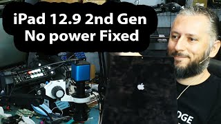 iPad pro 129 2nd Gen No Power  How to detect short circuit amp Risks involved removing screen [upl. by Leland815]