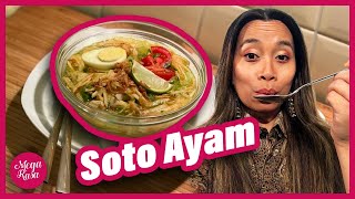 Ek het Soto Ayam gemaak die bekendste sop in Indonesië [upl. by Kathlene]