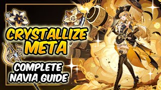 Navia Complete Guide Best Navia Builds  Weapons Artifacts Teams amp More Genshin Impact 43 [upl. by Alice922]