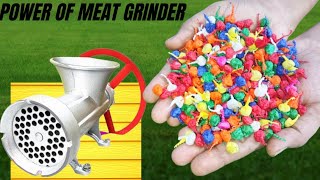 New Experiment  Colourfull pop pop  Meat Grinder  new video  ASMR [upl. by Cohlette23]