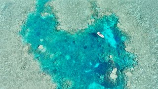 This TINY BLUE HOLE Was Loaded With Fish [upl. by Eibob]