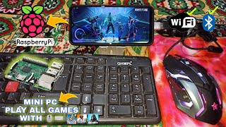 Raspberry Pi 4 Use Playing PUBG Free Fire COD All Games With Mouse And Keyboard Full Video 2022 [upl. by Valenza236]