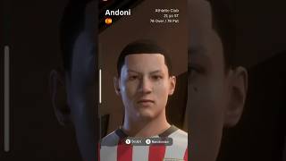 Andoni  Athletic Bilbao FC 25 Created Player 2 fc25 fifa fcgaming athleticclub football [upl. by Hadihahs]