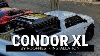 Roofnest Condor XL Installation  It was Heavy [upl. by Gilmour]