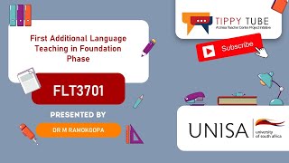 FLT3701 First Additional Language Teaching in Foundation Phase by Dr M Ramokgopa [upl. by Odawa]