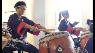 Freiburg stimmt ein akaishidaiko 2017 Trommeln Japan Tradition Befreiung [upl. by Lauree]