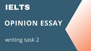 IELTS writing task 2  opinion Essay  Agree or Disagree Essay [upl. by Niac]