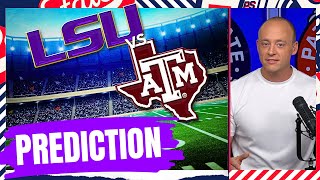 LSU vs Texas AampM  Josh Pates Preview amp Prediction [upl. by Aniret]