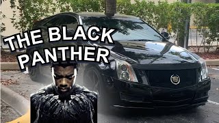 HOW TO BLACK OUT YOUR CAR WITH PLASTI DIP  Chadwick Boseman Tribute 🙏🏾 [upl. by Ozne]