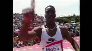 1993 Eugene USA Outdoor Championships  Mens 400m Final  Michael Johnson 4374 [upl. by Amena596]