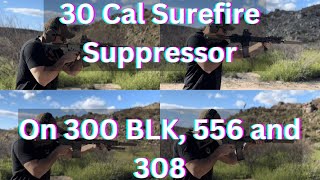 The Best Surefire Suppressor Surefire SOCOM300 SPS Multi Caliber Comparison [upl. by Gregorius]