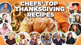 Food Network Chefs Top Thanksgiving Recipe Videos [upl. by Atrahc968]