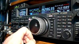 YAESU FT2000 142MHz [upl. by Anitra]