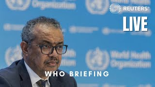 LIVE WHO DirectorGeneral Tedros briefing on global health issues [upl. by Adidnere]