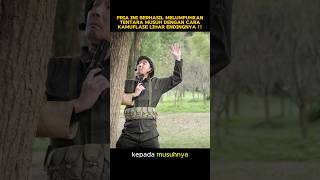 Pria ini berhasil melumpuhkan tentara musuh dengan cara kamuflase alur alurcerita shortvideo fyp [upl. by Sesom]