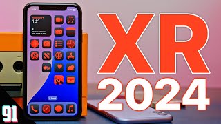 Using the iPhone XR in 2024  Review [upl. by Jac460]