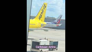 Caribbean AirlinesFort Lauderdale Airport  Vlog Jahaz [upl. by Assylem547]