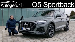 Audi Q5 Sportback FULL REVIEW  how Audi wants to grab BMW X4 and GLC Coupé customers [upl. by Kuehnel]