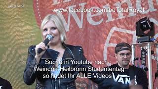 Begrüßung durch Cheri Lyn  Ab 0220 NO DATE THEORY  Weindorf Heilbronn 2019  Studententag [upl. by Crosby]