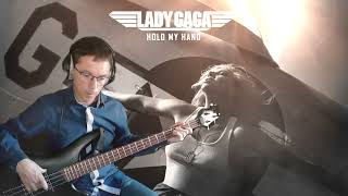 Lady Gaga Hold My Hand bass cover [upl. by Esaele]