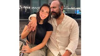 Berguzar Korel and Halit Ergenc Cara moglie [upl. by Akirea]