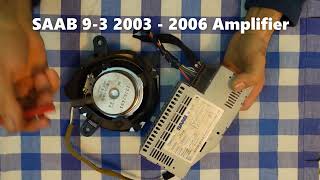 How to Bypass Fiber Optic SAAB 93 20032006 Amplifier [upl. by Pepe]