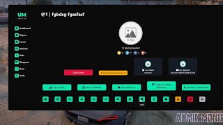 Advance Fivem admin menu for Server admin and developers  Qbcore Scripts [upl. by Lounge]